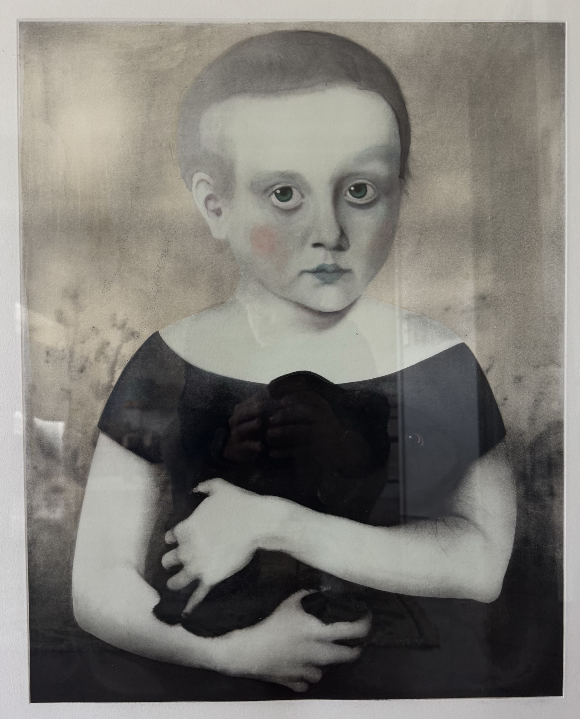 Rose by Richard Wathen — hand-coloured watercolour on gravure etching, 2006